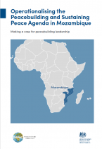 Cover with map of Africa showing and Mozambique highlighted