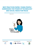 Cover Young People Harnessing the Power of Technology and Social Media