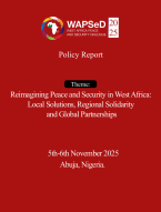 Cover West Africa Peace and Security Dialogue