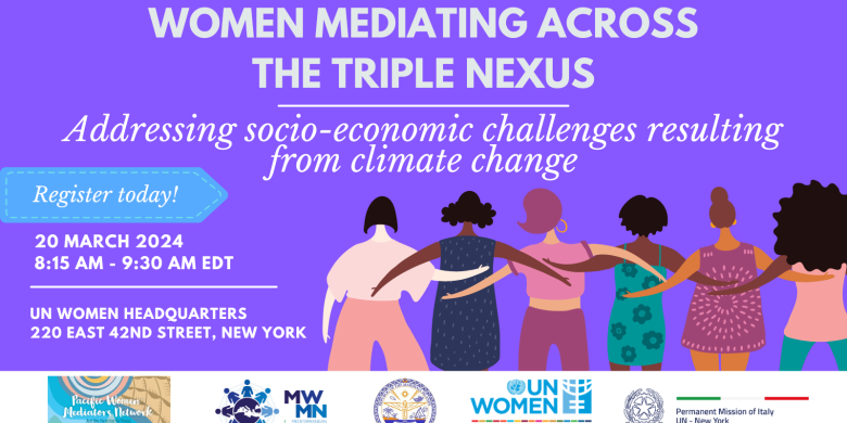 Women Mediating across the Triple Nexus