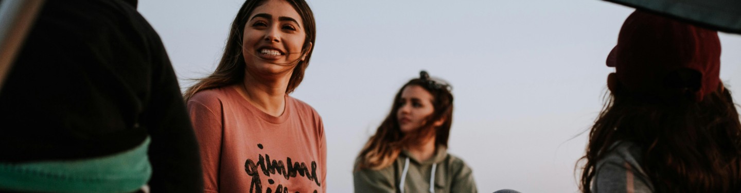 photo of young women