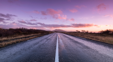 Road towards a horizon