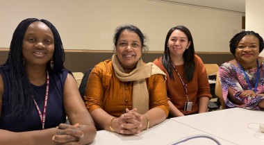 Women peacebuilders at the UN