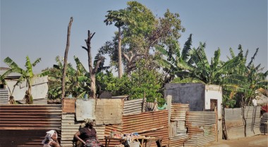 Two street vendors in Maputo, Mozambique