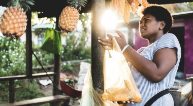 Woman in Fiji