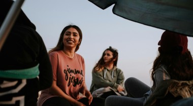 photo of young women