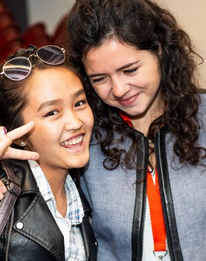 Participant of the Cameras in Hands project to empower youth in Kyrgyzstan